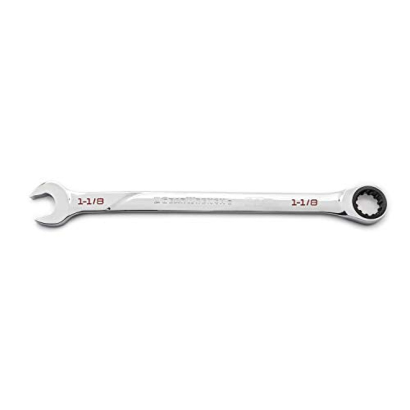 GEARWRENCH 120XP Universal Spline XL Ratcheting Combination Wrench, 1-1/8 – 86447