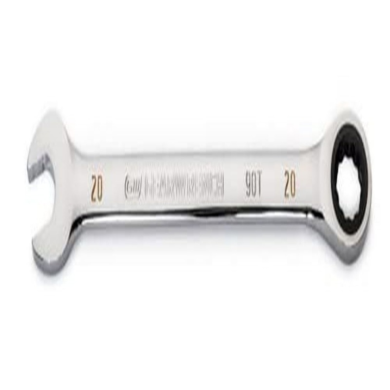 GEARWRENCH 20mm 4 Degree Swing Arch 12 Point Ratcheting Combination Wrench – 86920
