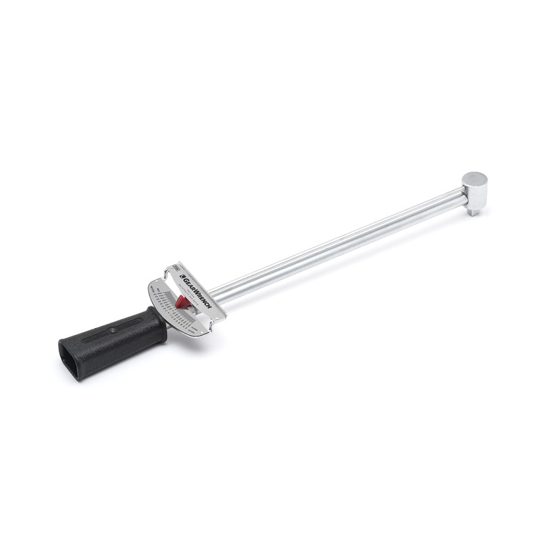 GEARWRENCH 2956N – 3/8 Drive Beam Torque Wrench 0-800 in/lbs – Black