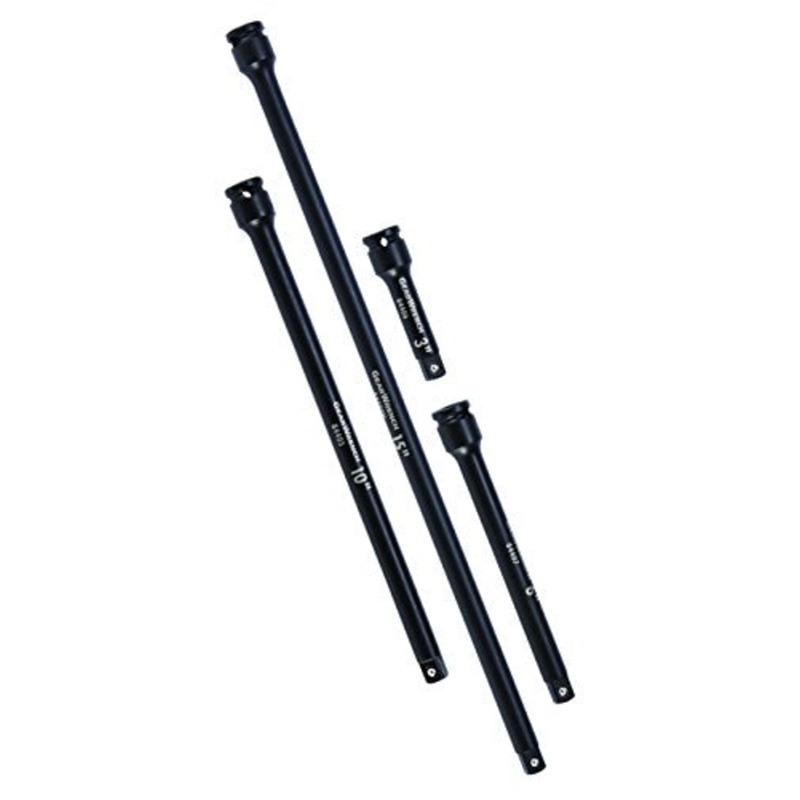 GEARWRENCH 4 Pc. 3/8 Drive Impact Extension Set, 3, 6, 10 & 15 – 84926N