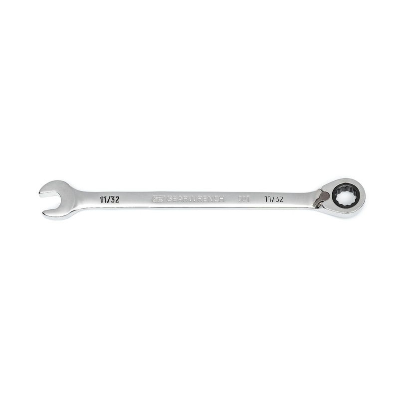 GEARWRENCH 90T 11/32 Reversible Ratcheting Combination Wrench – 86642
