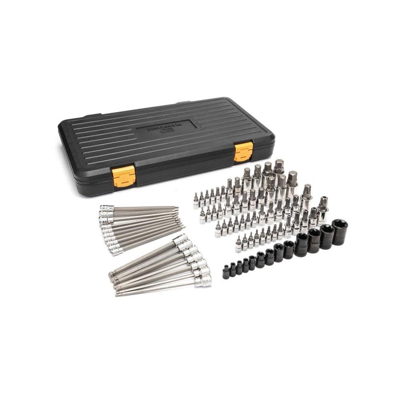 GEARWRENCH – Set Skt Torx & Hex Bit Mast 80Pc (86538)