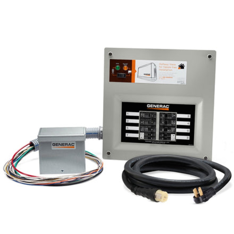 Generac Home Link Upgradeable Transfer Switch Kit 50 Amp + Aluminum PIB