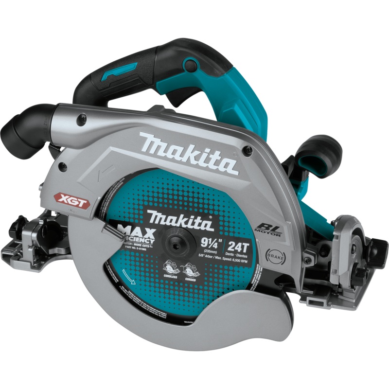 Makita (GSH03Z) 40V Max XGT 91/4 Circular Saw with Guide Rail Compatible Base (Bare Tool)