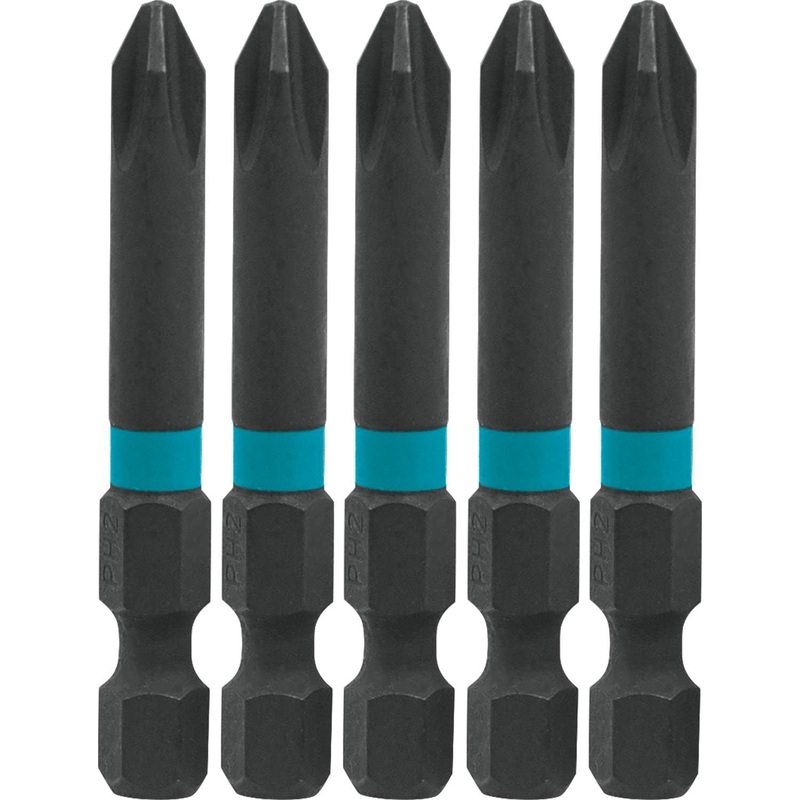 Makita Impact X #2 Phillips 2 Power Bit (5-Pack)