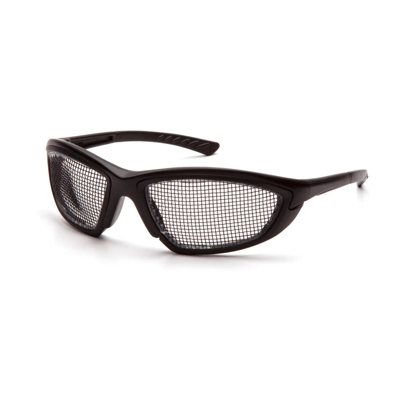 Pyramex 7400 7400 Black Frame/Wire Mesh Lens