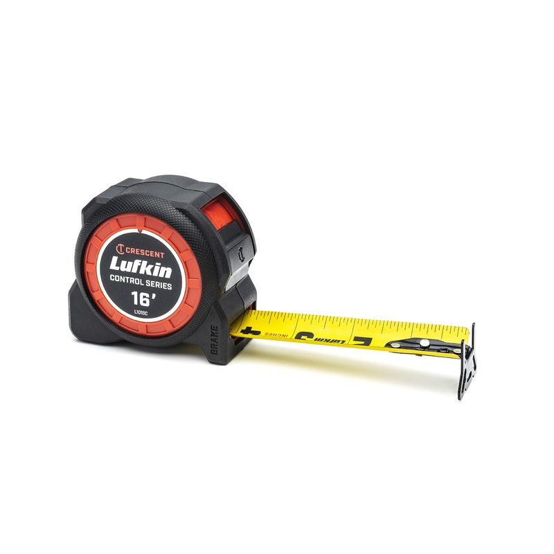 Crescent Lufkin 1-3/16 x 16′ Command Control Series Yellow Clad Tape Measure – L1016C-02 4.9 m