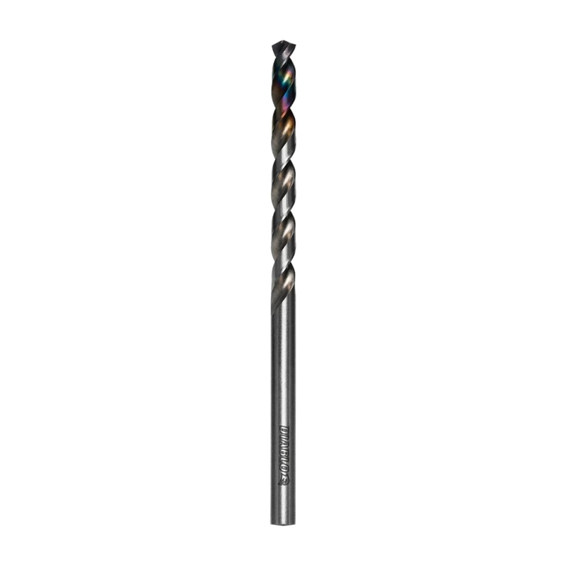 Diablo Metal Demon Drill Bits for Mild, Hardened and Stainless Steels – 3/16-Inch Diameter, 3-Flats Shank, 3.4-Inch Length – DMD316JP1