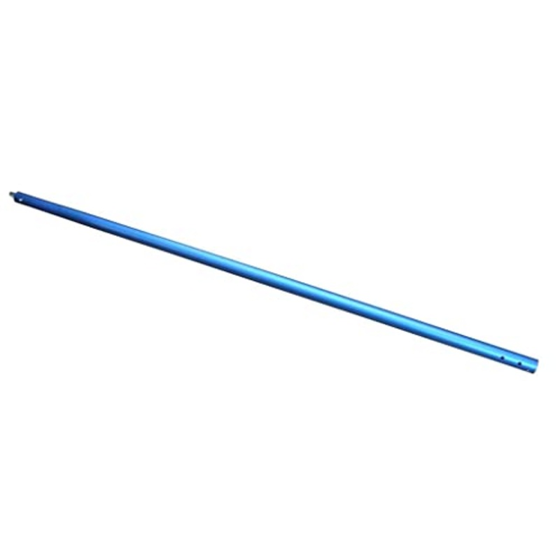 Kraft Tool CC289SB Anodized Aluminum 1-3/4-Inch Swaged Button Handle, 72-Inch, Blue