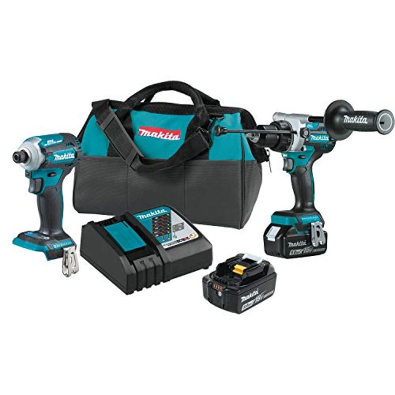 Makita 18V (XT288T) LXT LithiumIon Brushless Cordless 2 Pc. Combo Kit