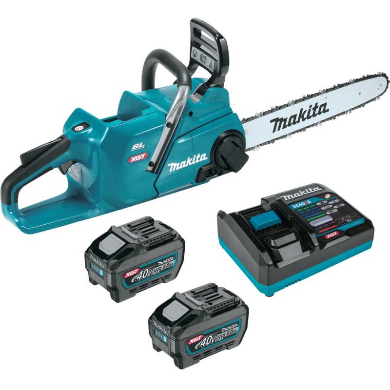 Makita (GCU05T) 40V XGT Brushless Cordless 16 In. Chain Saw Kit