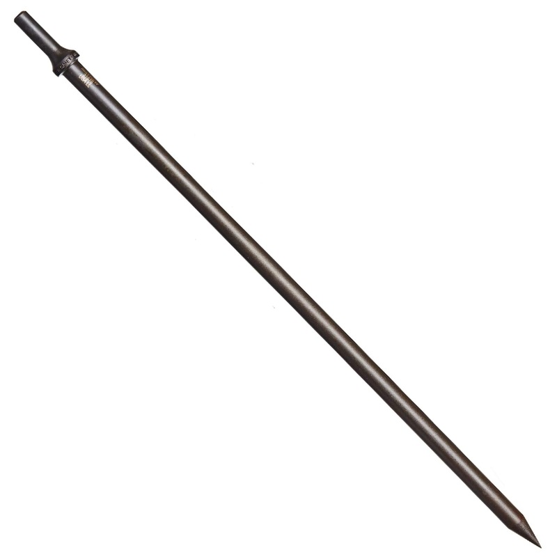 Mayhew Tools 31978 Pneumatic Taper Punch, Sharp Point x 18, Black Oxide Finish