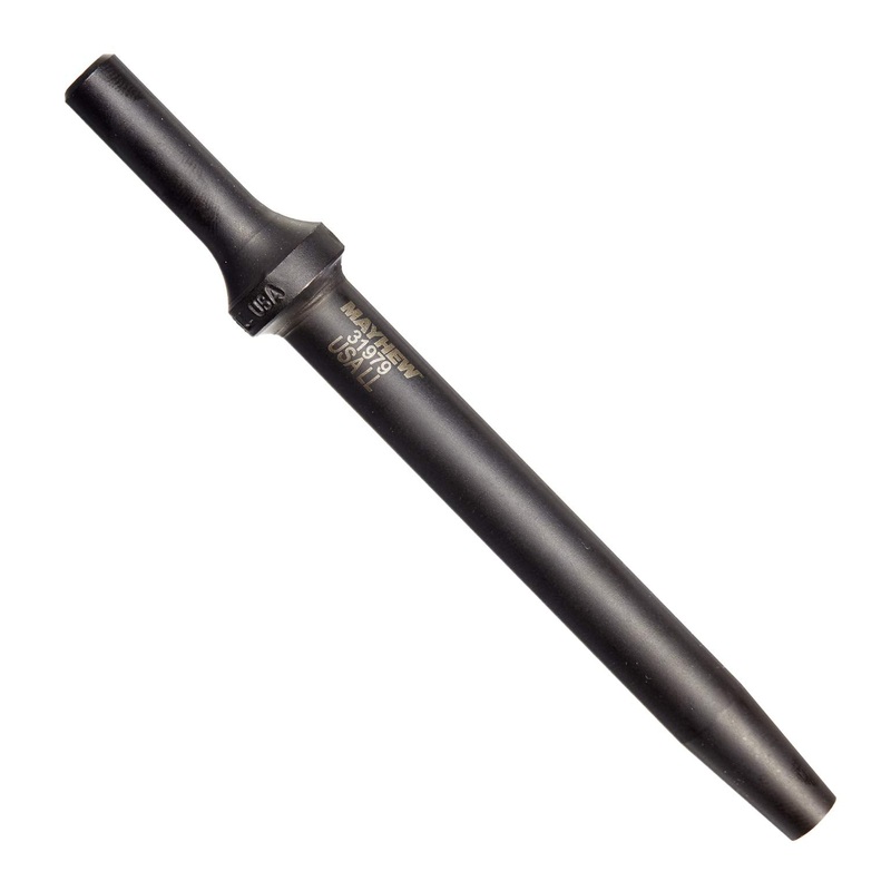 Mayhew Tools 31979 Pneumatic Taper Punch, 3/8 x 6, Black Oxide Finish