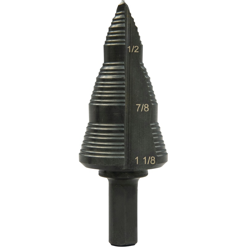 1-1/8 Step Bit (#9) Metal Cutter