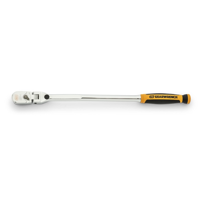 GEARWRENCH 3/8 Drive 120XP Locking Flex Head Ratchet with Cushion Grip – 81321 Cushion Grip 3/8 Drive