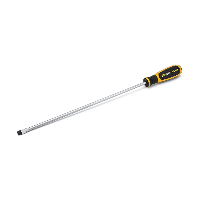 GEARWRENCH 3/8 x 16 Slotted Dual Material Screwdriver – 80021H
