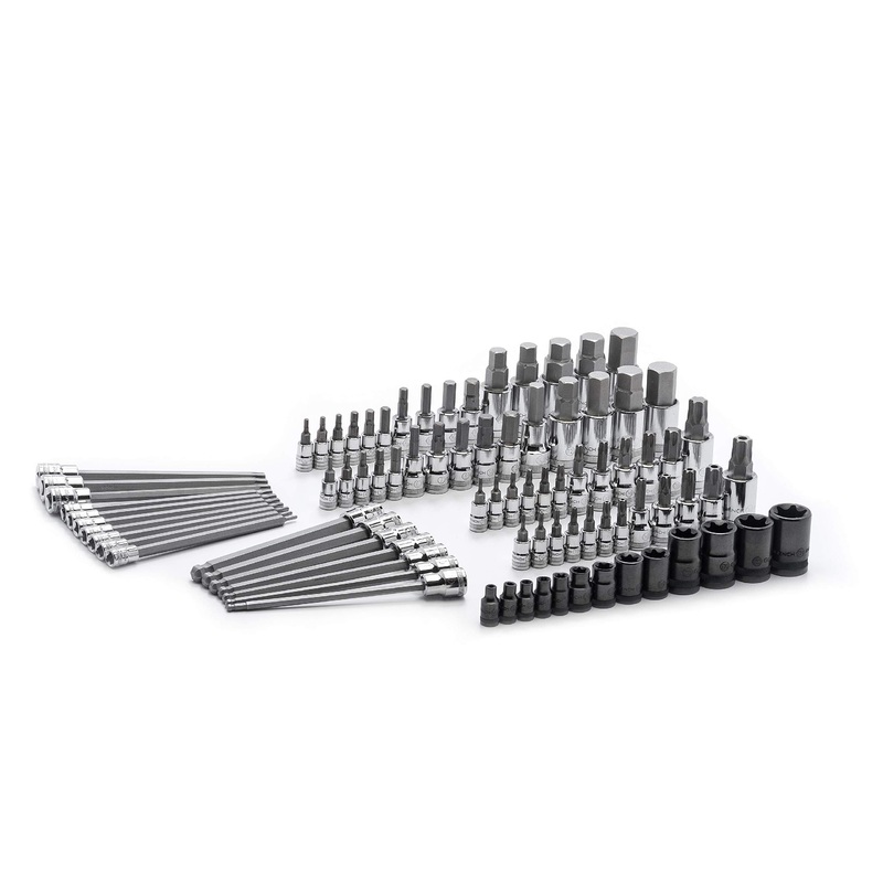 GEARWRENCH 84 Pc. Master SAE/Metric Hex And Torx Bit Socket Set – 80742