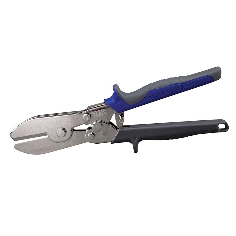 Klein Tools 86520 5 Blade Crimper for Ductwork, Pipe and Sheet Metal Crimps 24 gauge Steel, 28 gauge Stainless pack of 1