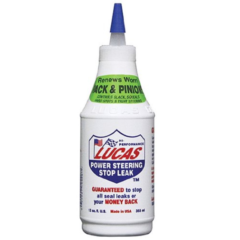 Lucas 10008-6PK Power Steering Stop Leak – 12 oz., (Pack of 6)