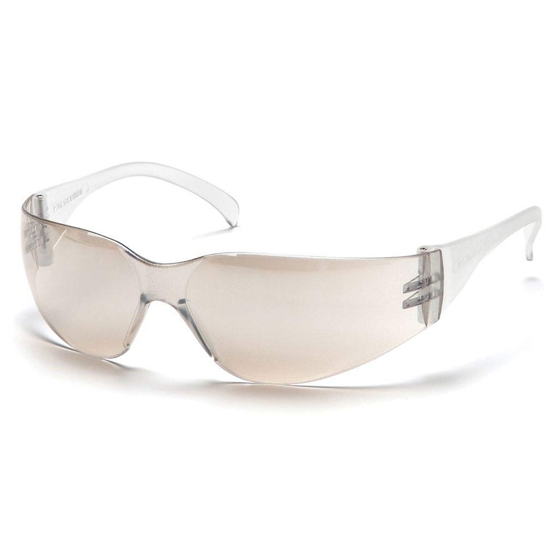 Pyramex Safety Glasses, Clr/I/O Mirror (Pack of 12)