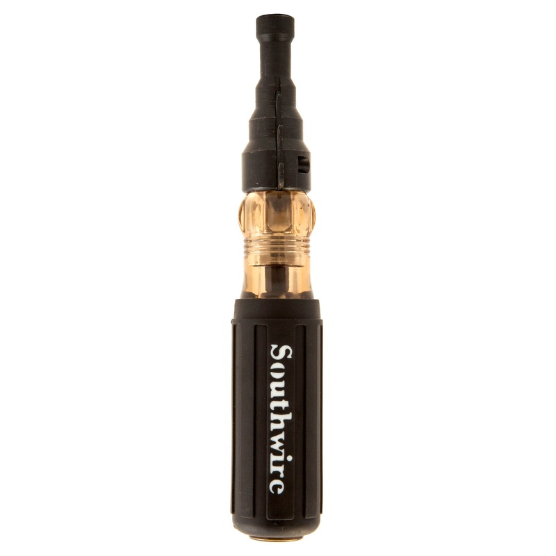 Southwire SDCFR Conduit Fitting Reaming Screwdriver; Heavy Duty; Dual Function; Multi Use Detachable Head; Compatible with Drill; Cushion Grip Handles for Comfort