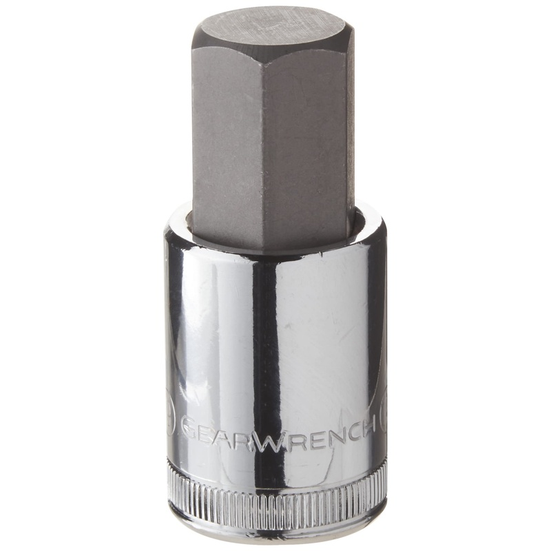 GEARWRENCH 1/2 Drive Hex Bit Socket, 19mm – 80664