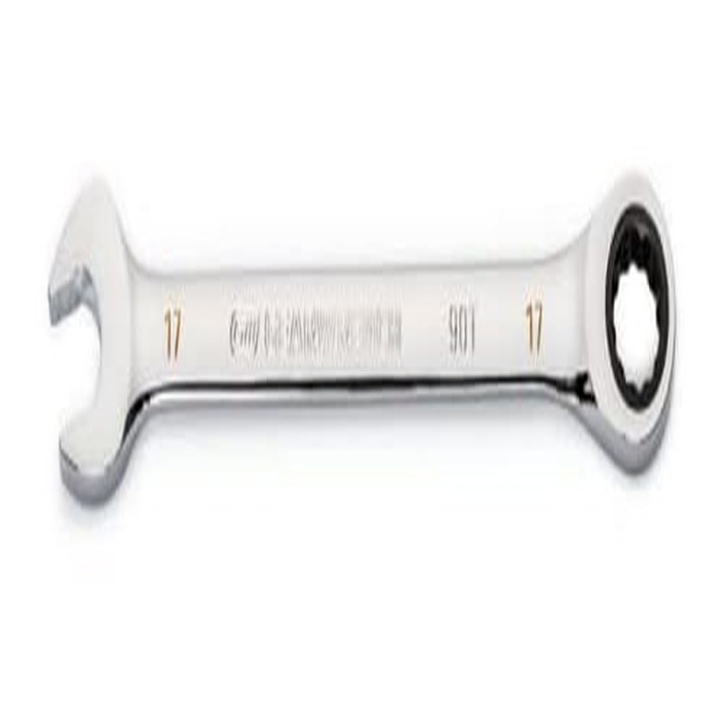 GEARWRENCH 17mm 4 Degree Swing Arch 12 Point Ratcheting Combination Wrench – 86917