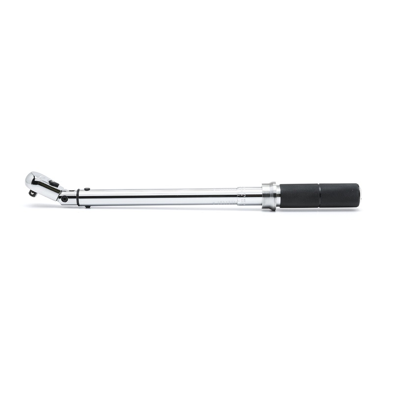 GEARWRENCH 3/8 Drive Flex Head Micrometer Torque Wrench 5-75 ft/lbs. – 85086M
