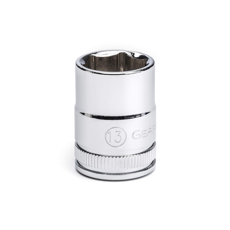 GEARWRENCH 3/8 Drive Standard Metric Socket 13mm, 6 Point – 80381