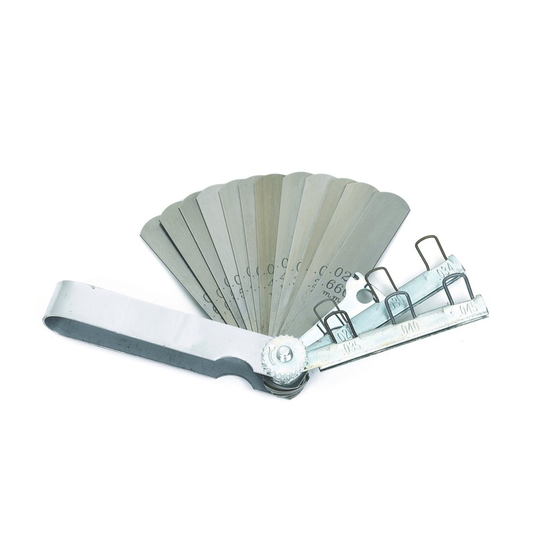 GEARWRENCH Feeler Gauge Set – 12 Blade & 6 Wire Spark Plug Gap – 164