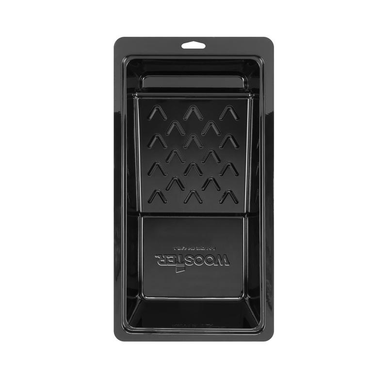 Wooster Brush BR403-4 1/2 Half Quart Deluxe Plastic Paint Tray, 4.5 Inch, Black 1 x 1 x 1
