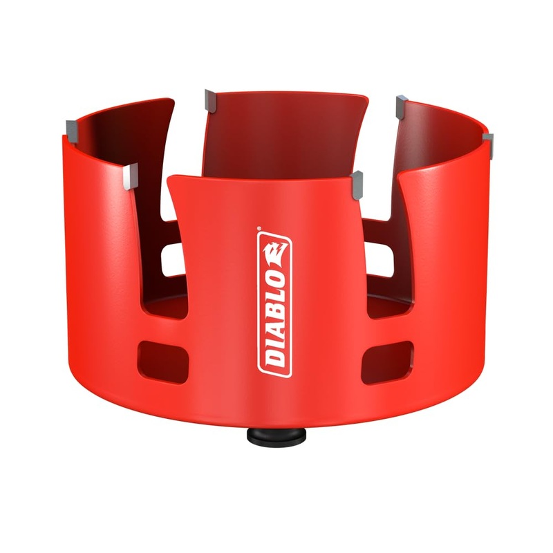 Diablo Demo Demon Carbide Teeth Rough – In Hole Saw – Compatible with SnapLock Plus Mandrel System – 4-5/8 Diameter, 2-3/8 Length – DHS4625CTR