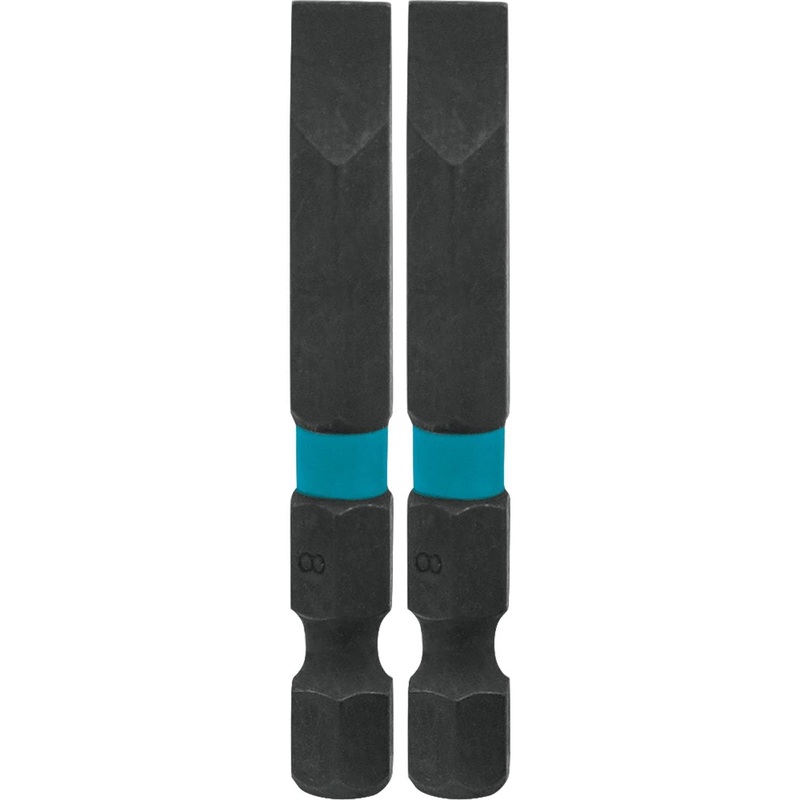 Makita(A-96796) Impact X #8 Slotted 2 Power Bit (2-Pack)