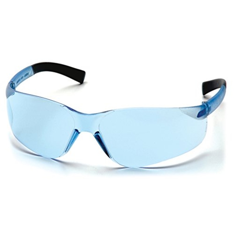 Pyramex Frameless Mini Ztek Safety Glasses (Infinity Blue Lens)