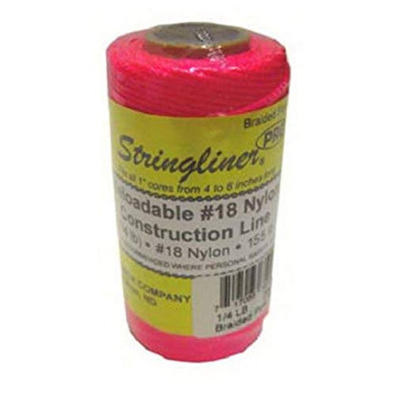 Stringliner 250 Ft. Braided Flo Pink Mason’s Line Roll
