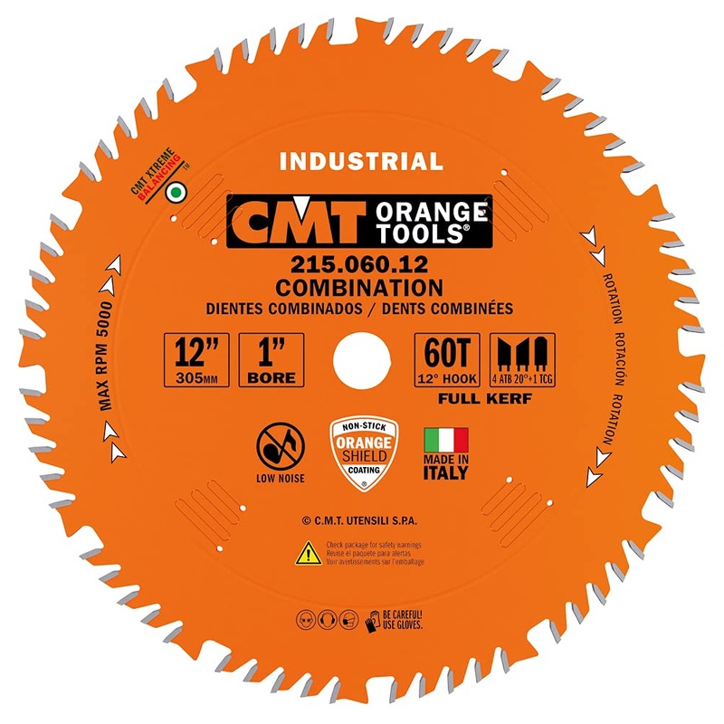 CMT 12 Combination Circular Saw Blade