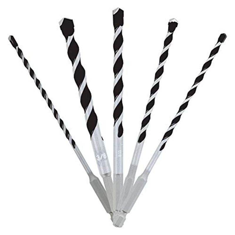 Diablo Tools 5 pc Multi-Material Carbide-Tip Hammer Drill Bit Set