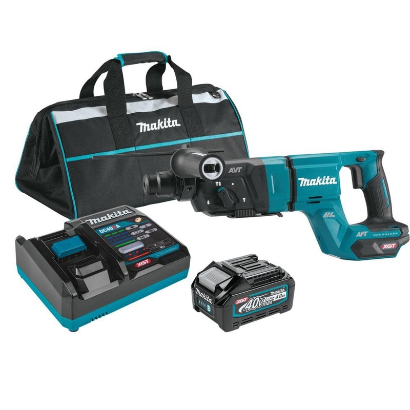 Makita (GRH07M1) 40V Max XGT 1-1/8in AVT Rotary Hammer Kit