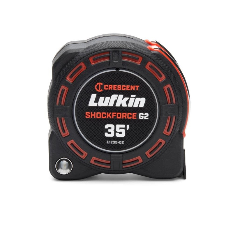 Crescent Lufkin 1 1/4in x 35′ Shockforce G2 Tape Measure