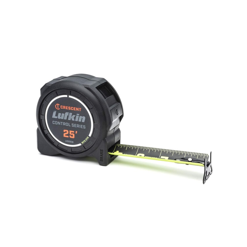 Crescent Lufkin 1-3/16 x 25′ Command Control Series Black Clad Tape Measure – L1025CB