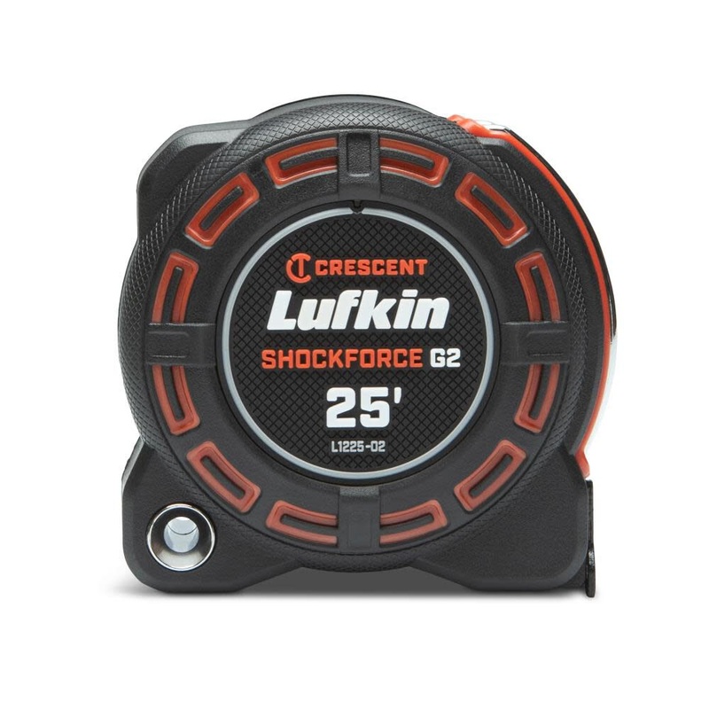 Crescent Lufkin Shockforce G2 Tape Measure 1 1/4in x 25′ L1225-02