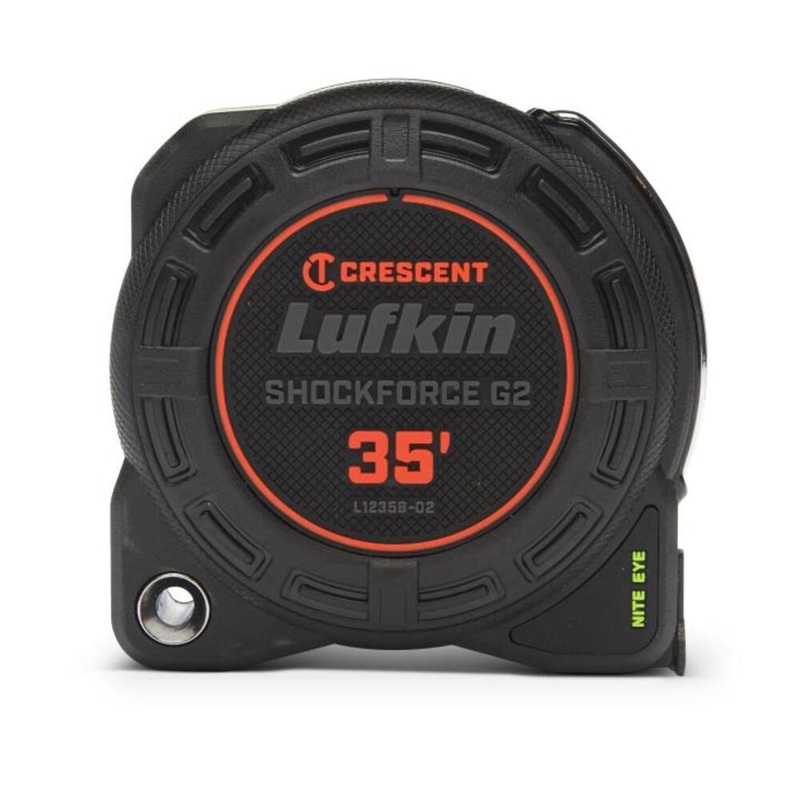 Crescent Shockforce Nite Eye G2 Tape Measure 1 1/4in x 35′