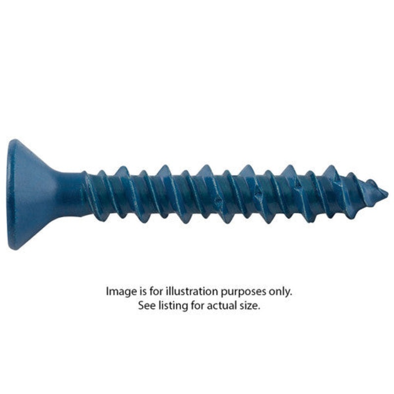 DeWALT (DFM12760) Ultracon+ 1/4 x 1-1/4 In. Blue Phillips Flat, Gimlet (Box of 100)