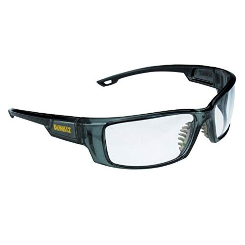 DeWALT (DPG104-1D) Excavator Safety Glass – Black Frame – Clear Lens