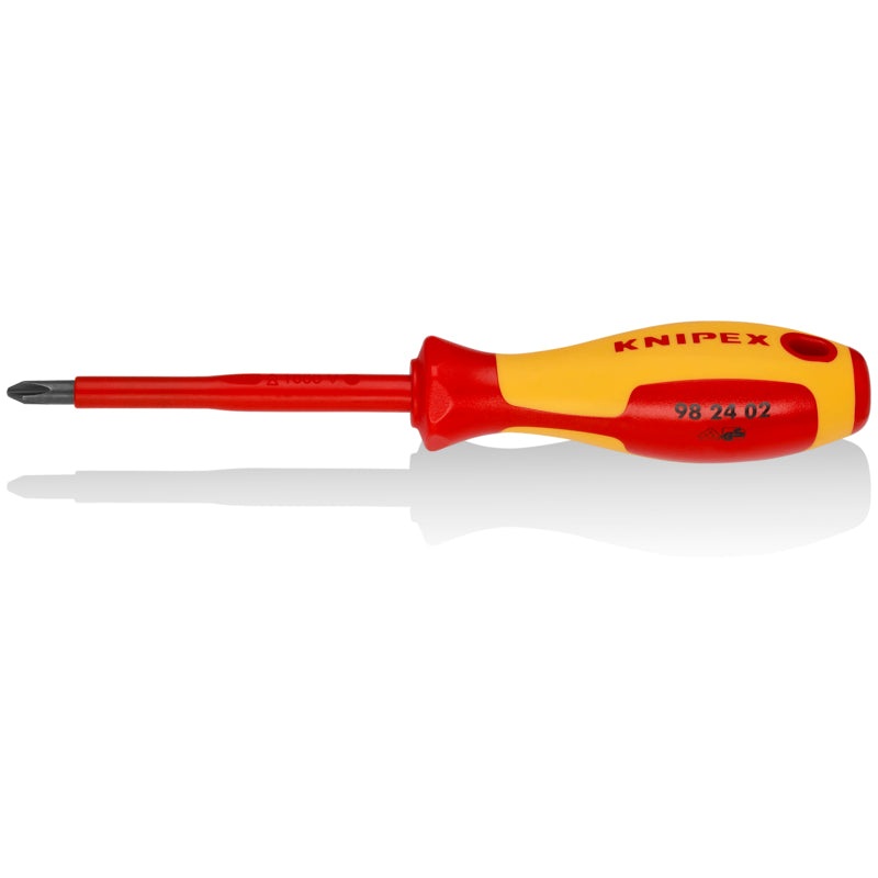 KNIPEX 4 Phillips Screwdriver, 1000V Insulated, P2