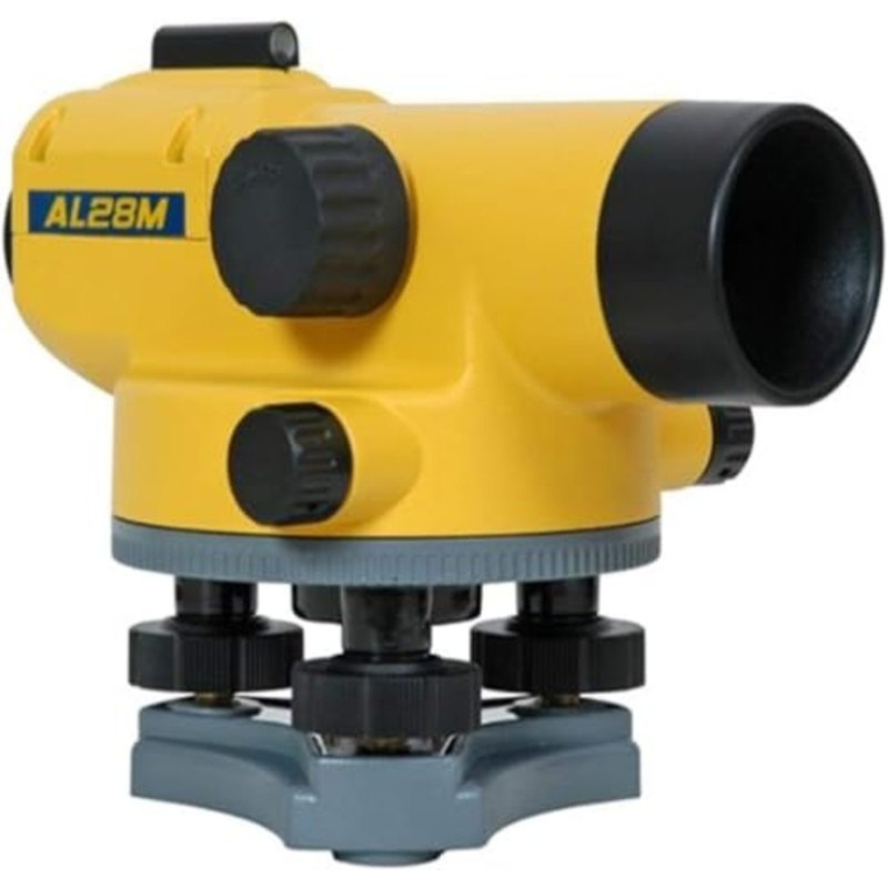 Spectra Precision Auto Level with Magnetic Dampened Compensator, 28x Magnification, Horizontal Tangent Drives, Stadia Lines for Distance Measurement, Water Resistant