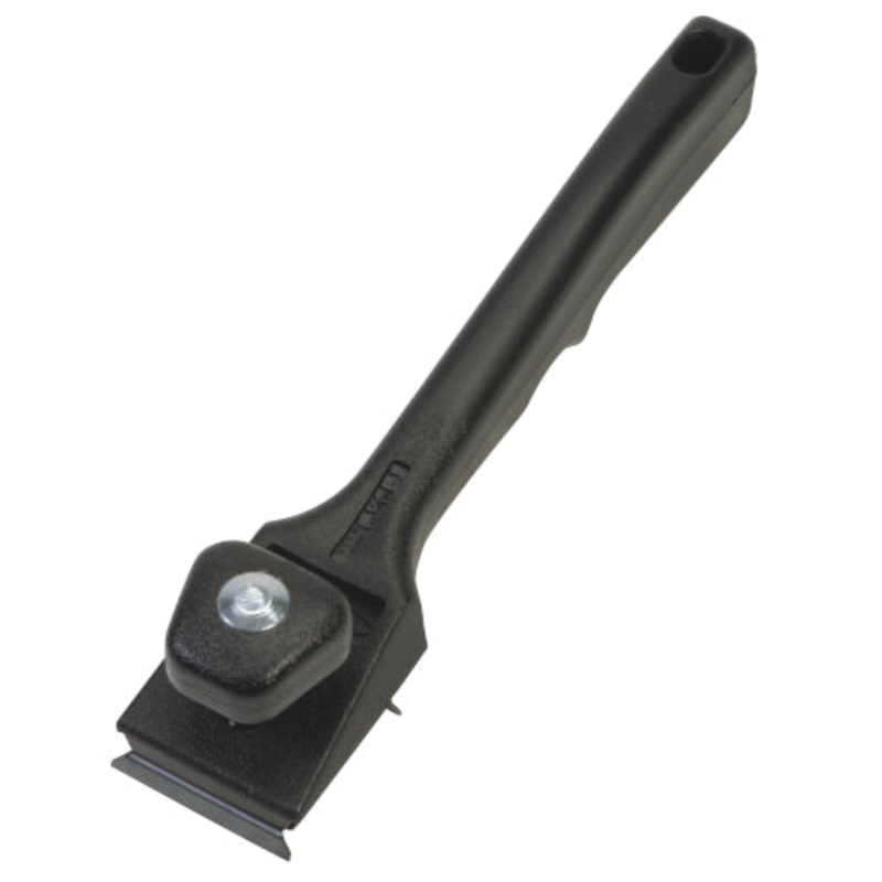 Warner 1-3/4 Pistol Grip Scraper w/Knob, 4-Edge, Uses Blade, Multicolor