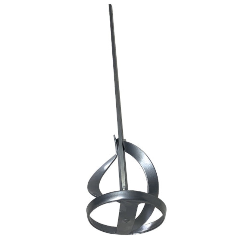 Warner 4 5-Gallon Paint Mixer, Spiral Blade, 22-3/4 Shaft, Fits 1/2 Drill