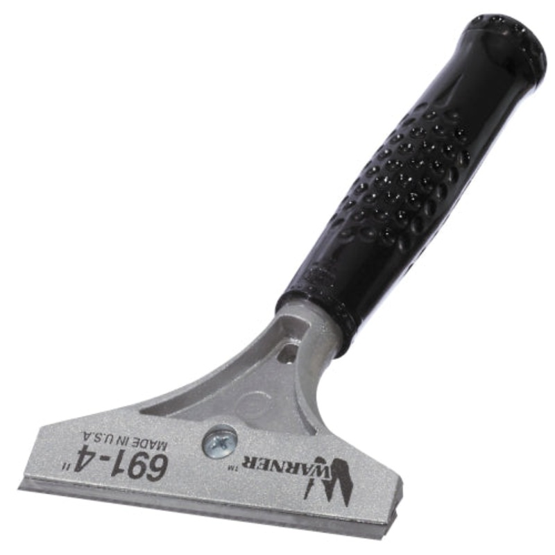 Warner 4 Big Blade Wall Scrapers with Steel Handle