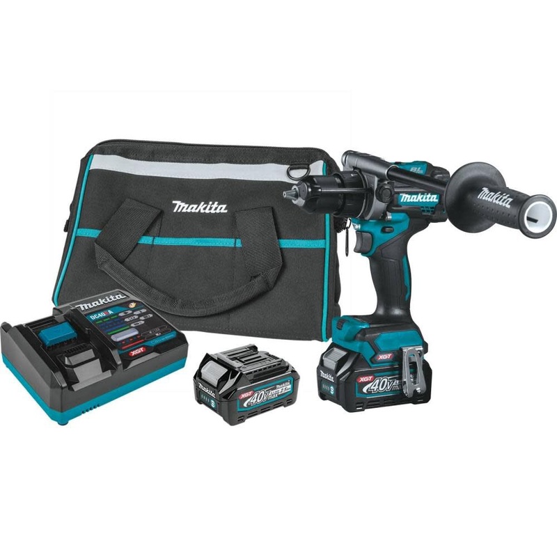 Makita (GPH01D) 40V max XGT Brushless Cordless 1/2 Hammer Driver-Drill Kit